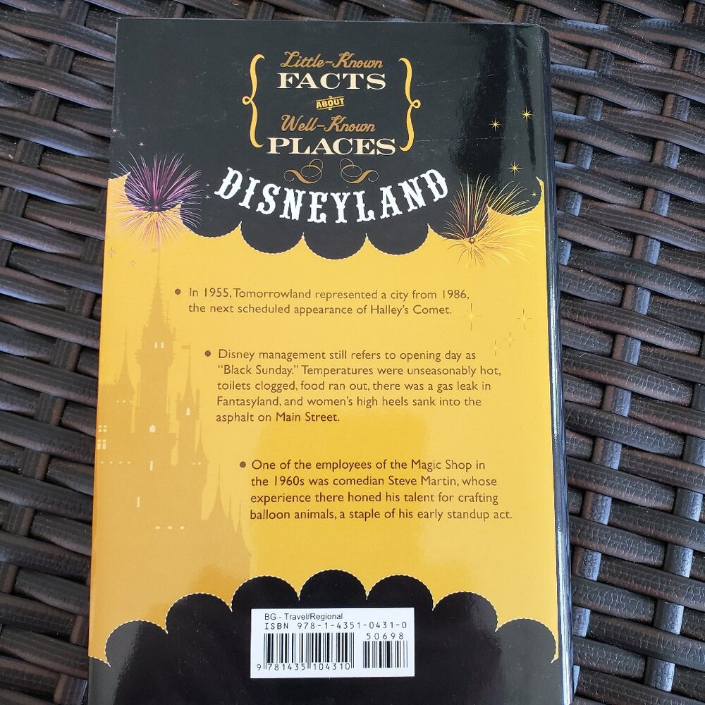 EUC Disneyland facts book - Picture 2 of 3